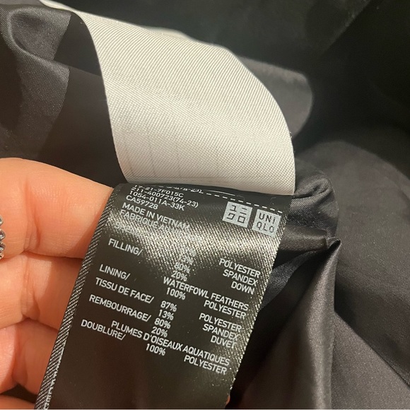 Black vest with hood - Picture 5 of 6